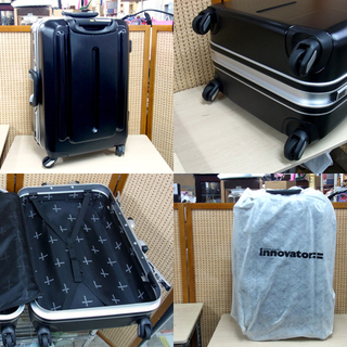 南12条店 innovator/イノベーダー スーツケース 旅行ケース キャリーバッグ TSAロック 鍵付き 保存袋付き