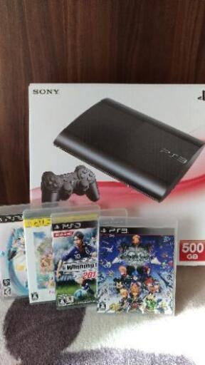 【500GB・スリム】PS3本体 ソフトセット