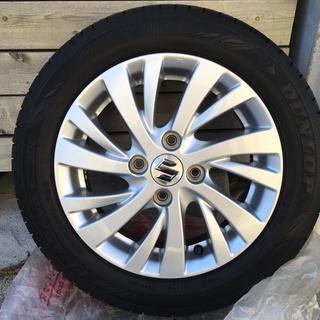 商談中」中古】ノーマルタイヤホイール付き4本セット〔155/65R14〕