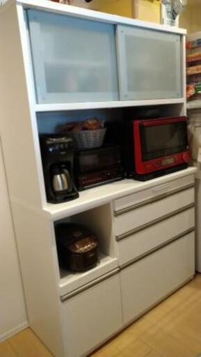 【取引決定済】[美品/4月取引希望]食器棚