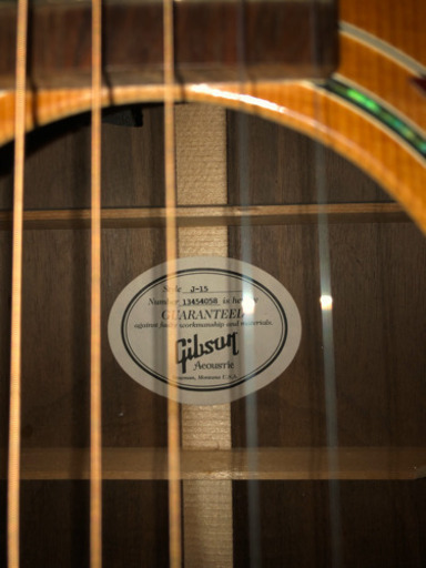 弦楽器、ギター Gibson j-15