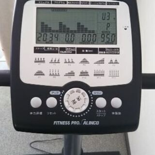 【美品】プログラムバイク  アルインコ プロ【AFB6010】