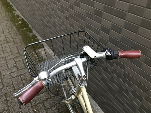 Sakura シティ自転車　アイボリー