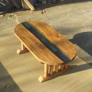 ウッドリバーテーブル ローテーブル センターテーブル