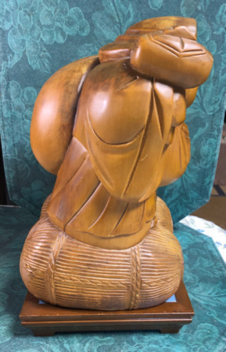 福を呼ぶ☆木彫りの大黒様