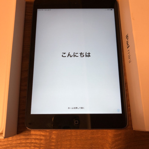 売れました。SIMフリー iPad mini2