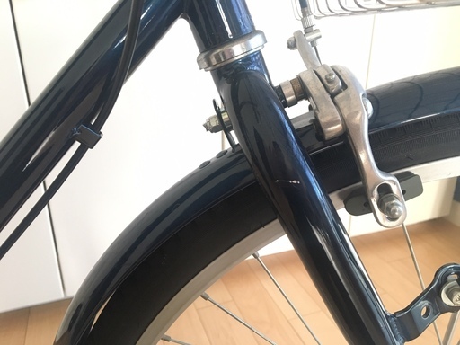 26型フル装備自転車 ネイビー