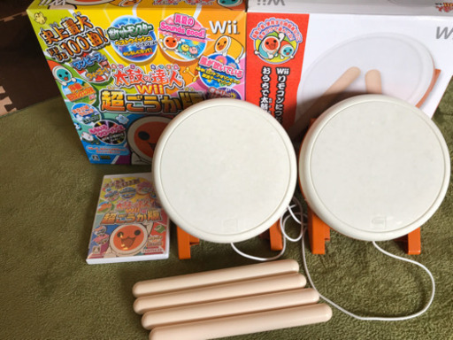 超値下げ 太鼓の達人wii 超ごうか版 タタコン 2個セット Sakura08 西明石のテレビゲーム Wii の中古あげます 譲ります ジモティーで不用品の処分