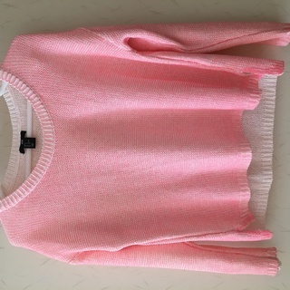 美品！！H&M トップス　蛍光ピンク　可愛い！！