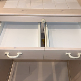 期間限定】☆フレンチカントリー調 食器棚 ☆ B-COMPANY(ビー