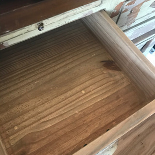 最終値下げアンティーク棚　カウンター　収納棚