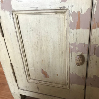 最終値下げアンティーク棚　カウンター　収納棚