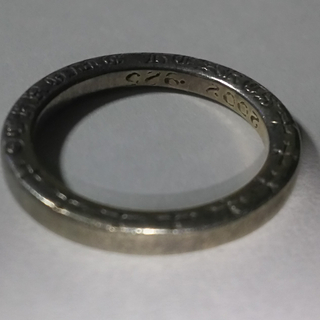 正規品】16～17号 クロムハーツ シルバー925 2002 NTFL リング【Chrome