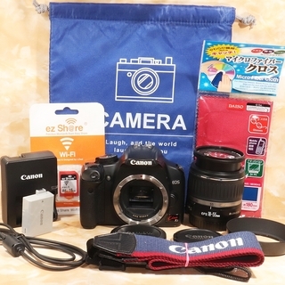 ★美品級＆スマホ転送＆★キヤノン kiss x2　レンズセット