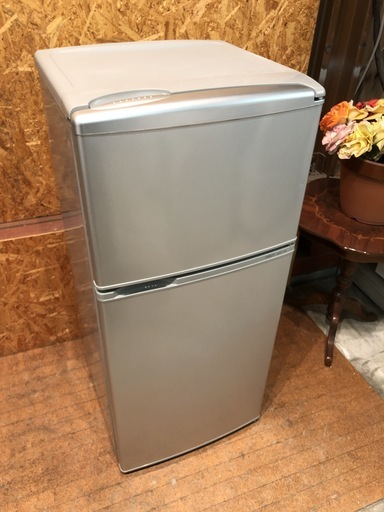 【管理KRR122】AQUA 2013年 AQR-111B 109L 2ドア冷凍冷蔵庫