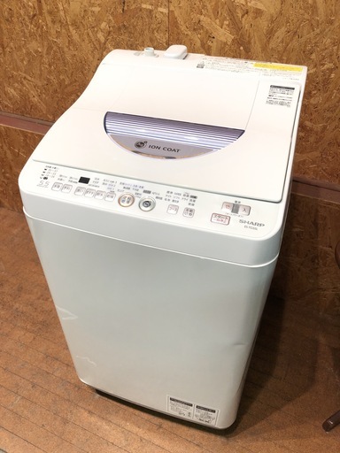【管理KRS121】SHARP 2011年 ES-TG55L 5.5kg 洗濯乾燥機