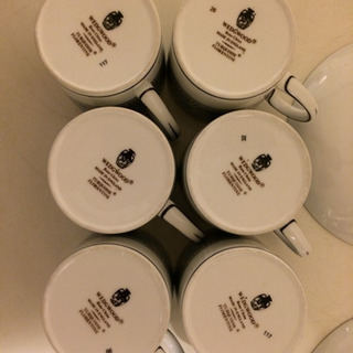 Wedgwood フロレンティーンターコイズ  ソーサー カップ 6客 99