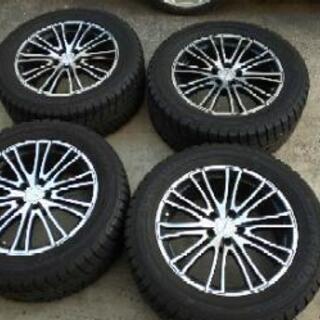 スタッドレスタイヤホイールのセット 255/55R18 114.3 5穴 バリ山！