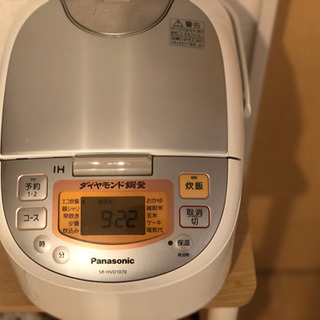 Panasonic 5.5合銅釜炊飯器　2019年製