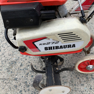 ☆中古品 管理機 シバウラ（芝浦） KB272 動作問題無し バック機能付き☆