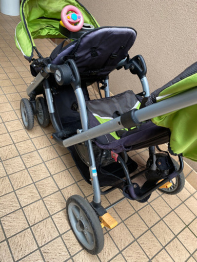 ベビーカー二人乗り　値下げ交渉あり
