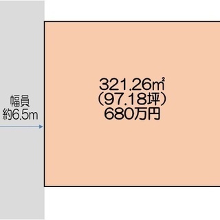 熊谷市小泉97.18坪　680万円の土地 - 熊谷市