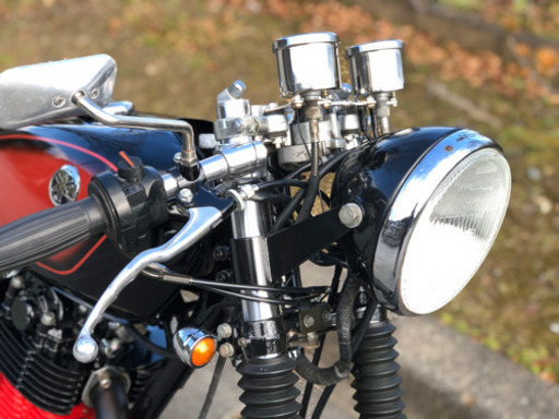 ヴィンテージカフェカスタムsr400 フルカスタム サークル 磐田のヤマハの中古あげます 譲ります ジモティーで不用品の処分