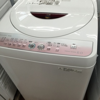 SHARP 全自動洗濯機 ES-GE60L 6.0kg 2012年製 - 生活家電