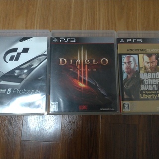 PS3 ソフト3本セット