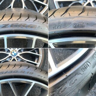 BMW純正ダブルスポーク405M 19インチ 1，2，3シリーズなど 