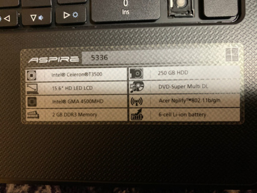 acer ノートパソコン　値下げ