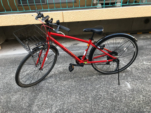 【受け渡し者決定】自転車 シュライン（赤）譲ります