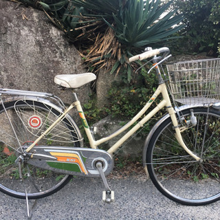 昭和レトロな自転車26インチ（ブリジストン製）