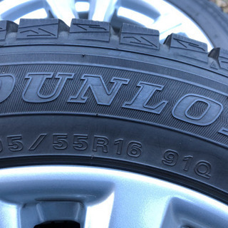 16インチゴルフ用アルミホイールスノータイヤセット