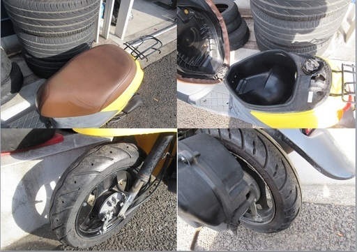 埼玉川口発！スズキ　レッツ４G　イエロー　カゴ付き　即引渡し可能！ 埼玉川口発！スズキ レッツ4G イエロー 即引渡し可能！ スズキ レッツ