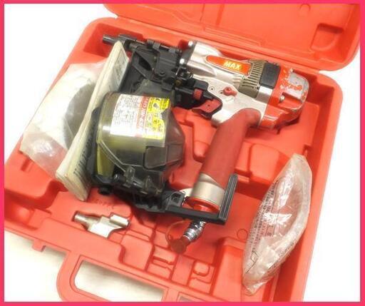 [N0106E] MAX マックス 65mm 高圧釘打機 スーパーネイラー HN-65N1 動作品 エアー工具 大工道具