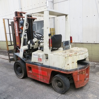 日産 NISSAN 2.5tロングフォーク フォークリフト NH02 ガソリン