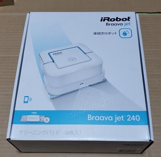 【美品】アイロボット　ブラーバjet