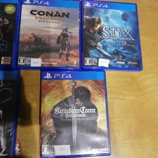 ps4ゲームソフト七枚