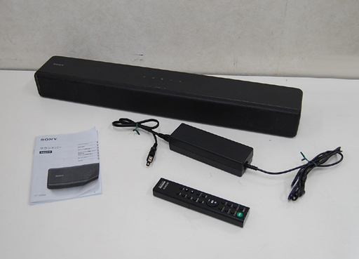 2018年製 SONY/ソニー サウンドバー HT-S200F Bluetooth対応 動作確認済み チャコールブラック スピーカー ☆ PayPay(ペイペイ)決済可能 ☆ 札幌市 清田区 平岡