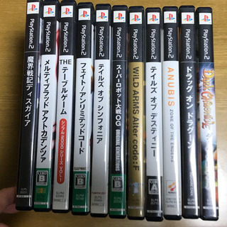 PS2 ゲーム　11本