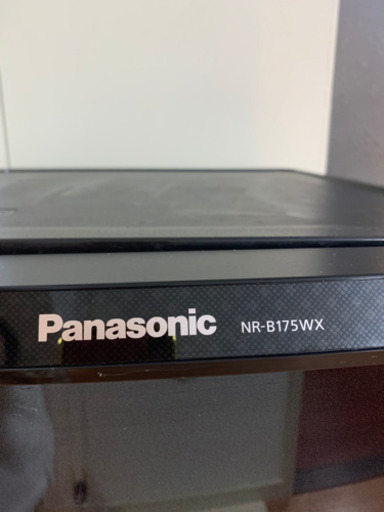冷蔵庫 Panasonic  NR-B175WX  ブラック美品