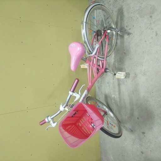 K177 子供用自転車 ピンク 女の子 ブリジストン ラビーナ インチ 鍵付き コイチ 福井のその他の中古あげます 譲ります ジモティーで不用品の処分