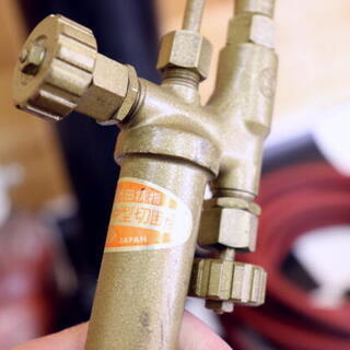 圧縮酸素ガス/アセチレン切断機/溶断機セット 千代田精機 トーチ 圧縮酸素ガス/アセチレン切断機/溶断機セット 千代田精機 トーチ