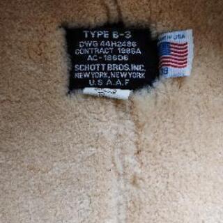 SCHOTT B-3フライトジャケット