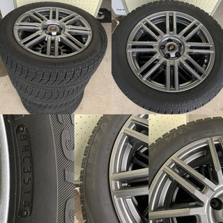 ブリジストン　BRIDGESTONE BLIZZAK 215/55 R17 スタッドレスタイヤ　アルミ付き　4本　レガシィ　レガシー　アルミホイール