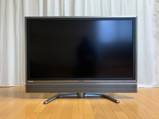 シャープ 45型大画面液晶テレビ Lc 45gd1 クリムト 茶山のテレビ 液晶テレビ の中古あげます 譲ります ジモティーで不用品の処分