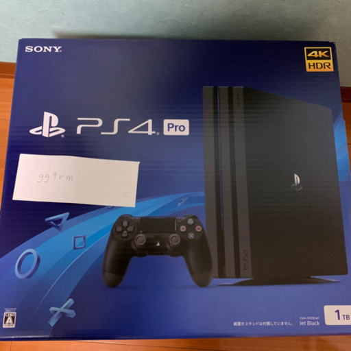 新品 未使用 SONY PS4 Pro 1TB 本体 PlayStation4 Pro CUH-7200BB01