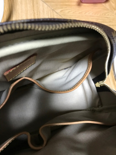 LOUIS VUITTON トゥルーヴィル モノグラム ハンドバッグ PVC レザー 茶