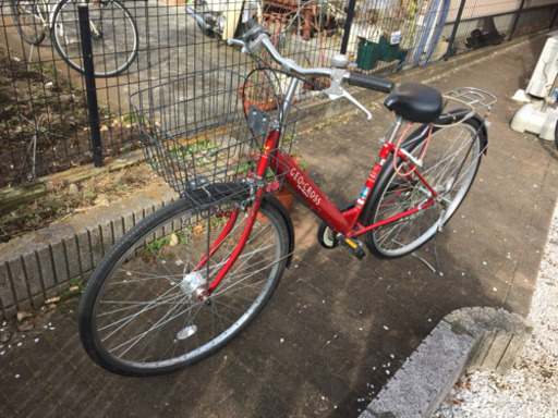 【週末お値下げ】自転車 美品 ６段変速 オートライト